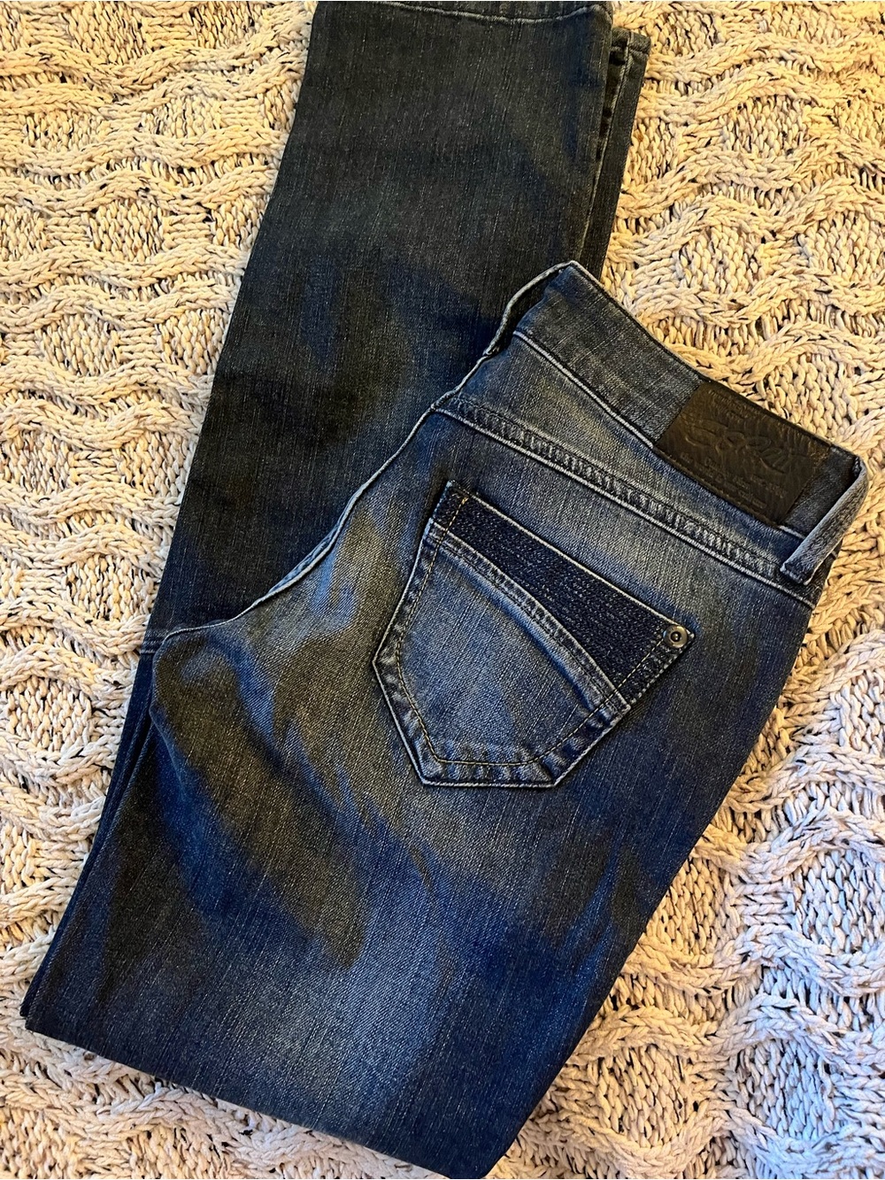 Esprit Women's Indigo Straight Leg Jeans NWOT
